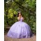 Sweetheart Neck Lilac Quinceanera Dress Off Shoulder Vestidos De 15 Anos Lace Appliques Birthday Party Gowns