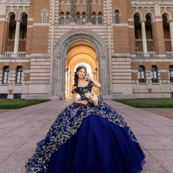 Sweetheart Neck Navy Blue Quince Dress Off Shoulder 15 Anos Sequin Women 2024 Ball Gown Lace Appliques Girl Birthday Gowns