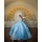 Tiered Vestidos De 15 Anos Sweetheart Neck Sky Blue Quinceanera Dress Sequin Off Shoulder Sweet 15 Gowns