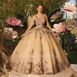 Ball Gown Quinceanera Dresses 2024 Beaded Sweet 16 Dress Birthday party Gowns Vestidos De 15 Años