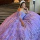 Ball Gown Quinceanera Dresses With Cape 3D Flowers Girl 15 Year Old Birthday Party Gown Vestido De 15 Anos