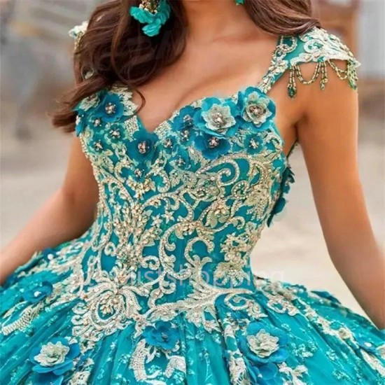 Ball Gown Quinceanera Dress Open Back Sleeveless Luxury Cocktail Prom Gown For Women Vestidos De Baile