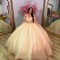 Champagne Quinceanera Dress Off Shoulder Sweet 16 Years Gowns Puffy Ball Gown Formal Wear Pageant 