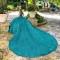 Off The Shoulder Emerald Green Quinceanera Dresses Princess Ball Gown Sweet 16 Dress Puffy Prom Dress