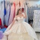 Ivory Quincenara Dress Glitter Crystal Ruffles Pleat Ball Gown Off The Shoulder Applique Lace Tull Corset Vestidos 15 De XV Años