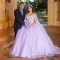 Beading Lavender Shiny Quinceanera Dress Ball Gown Sweet 16 Girls Appliques With Cape Birthday Party Prom Dresses 15 Vest