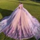 Pink Flower Lace Quinceanera Dress 2024 Ball Gown Prom Dress With Birthday Party Vestidos 15 Anos Princess