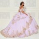 Beads Pink Princess Quinceanera Dresses Ball Gown 2024 Sweet 16 Dress Appliques Lace 15th Party Gown