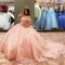 Beading Pink Quinceanera Dress 2024 Ball Gown Appliques Lace Tull Puffy Skirt Sweet 16 Dress vestidos de 15 Dress