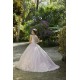 Crystal Pink Quinceanera Dress 2024 Ball Gown Lace Appliques Beaded Pageant Birthday Party Gown Sweet Robes