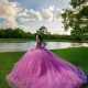 Off The Shoulder Pink Quinceanera Dresses Appliques Beads Princess Ball Gowns 15 Birthday Party Prom Dress