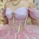 Off The Shoulder Pink Quinceanera Dresses Ball Gowns Ruched Vestidos De 15 Quinceañera Birthday Party Prom Dress