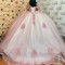 Off The Shoulder Pink Quinceanera Dresses Ball Gowns Ruched Vestidos De 15 Quinceañera Birthday Party Prom Dress