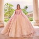 Pink Sweetheart Quinceanera Dresses Sweet 16 Prom Evening Gowns