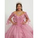 Princess Pink Quinceanera Dresses Spaghetti With Cap Lace Sequins Appliques Ball Gown Beading Vestido De 15 Anos