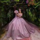 Purple Quinceanera Dress For Sweet 16 Girls Off The Shoulder Ball Gown 15 Birthday Party Prom Gowns