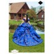 Royal Blue Quinceanera Dress 2024 Sweetheart Lace Appliques Sweet 16 Dress Vestidos De 15 Quinceañera