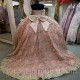 Sparkly Pink Princess Ball Gown Quinceanera Dresses 2024 Appliques Lace Sweetheart Sequined Vestidos De 15 Años