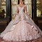 Vestido De 15 Anos Pink V-Neck Charro Quinceanera Dresses Lace Appliques Beads Corset Sweet 16 Dress Abiti Da Cerimonia