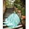 Off Shoulder Tiffany Blue Quinceanera Dress Lace Appliques Sweetheart Neck Sweet 15 Gowns