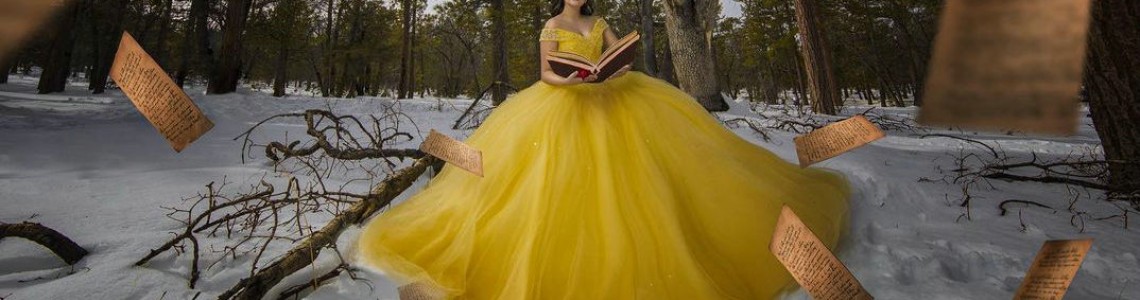 Yellow Quinceanera Dress